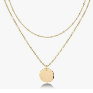 14K Gold Plated Layering Necklaces | Stylish Minimalist Design Pendant Necklaces | Butterfly, Heart, Lock, Evil Eye, Coin, Lightning Bolt, Circle, Cross Pendants for Women
