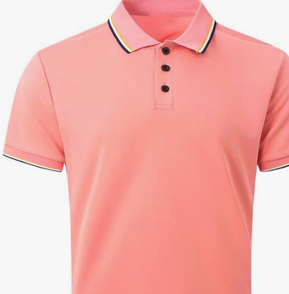 Mens Polo Shirts Casual Athletic Short Sleeve Golf Shirts for Men Workout Quick Dry Hiking Shirts Men